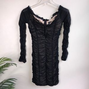 Bardot Mini Dress - size 6 - NWT